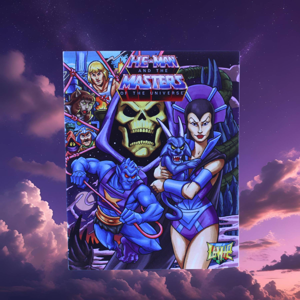 Masters of the Universe Cartoon Collection INT Mini-Comic (Figurenbeilage) zu Webstor und Evil-Lyn von Mattel